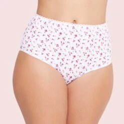 Panty Blanc Best Cotton Print -Bestform Lingerie BL05221 9A0 WEB 1