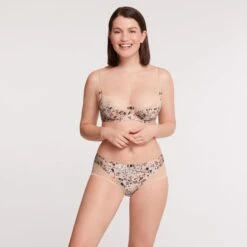 Soutien-gorge Emboîtant Avec Armatures Beige Imprime Marbella -Bestform Lingerie BL14494 9K4 WEB 3