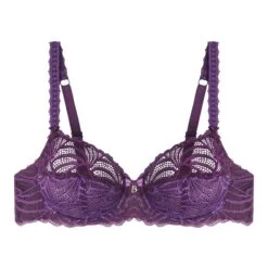 Soutien-gorge Emboîtant Avec Armatures Violet PAMPELUNE HARMONY