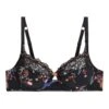 Soutien-gorge Emboîtant Avec Armatures Noir Gold LUCCIA TWIST