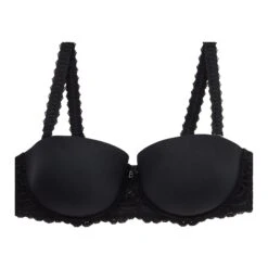 Bestform Lingerie 35 Soutien-gorge Bandeau Avec Armatures Black Pampelune
