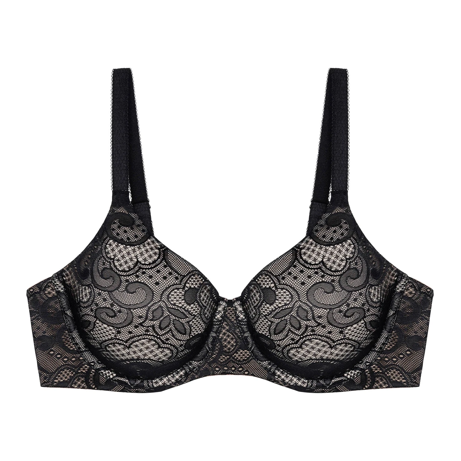 Soutien-gorge Emboîtant Avec Armatures Noir Amalfi 1 Soutien-gorge Emboîtant Avec Armatures Noir Amalfi